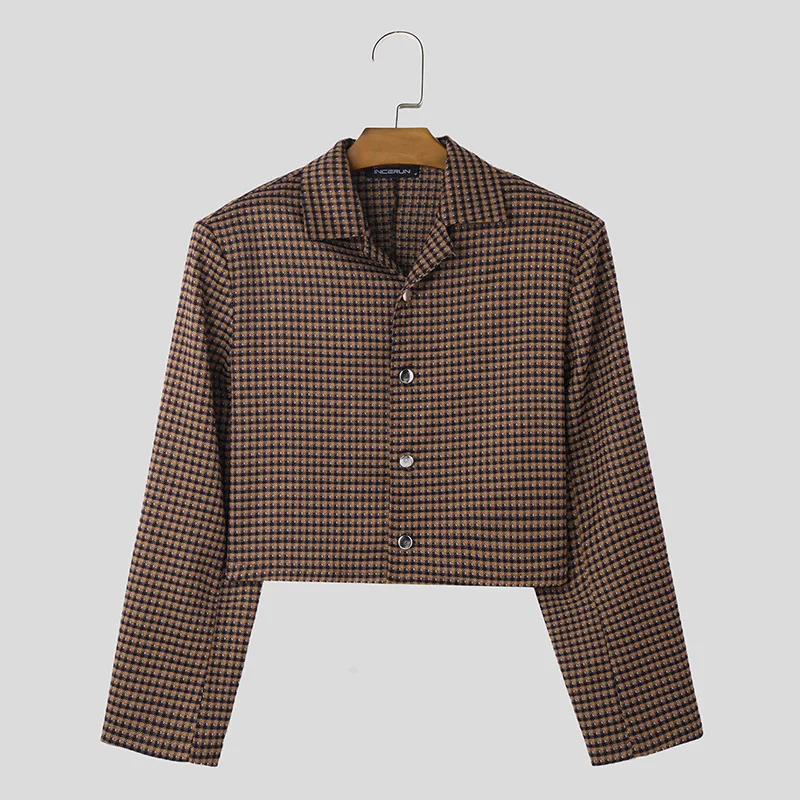 Men's Plaid Blazer - Image 2