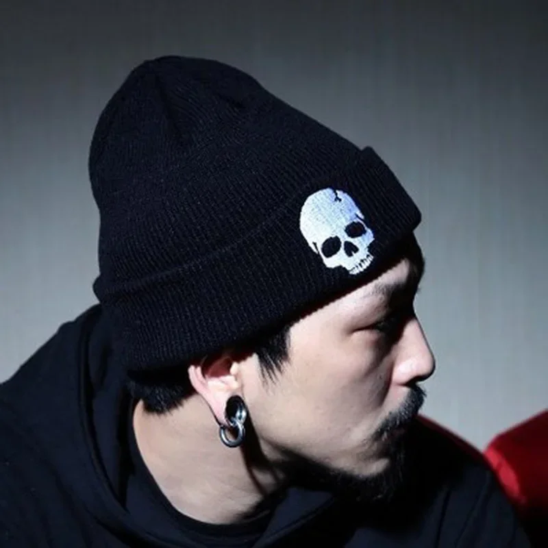 Men's Skull Beanie - Image 2