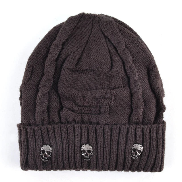 Men's Skull Beanie - Image 3