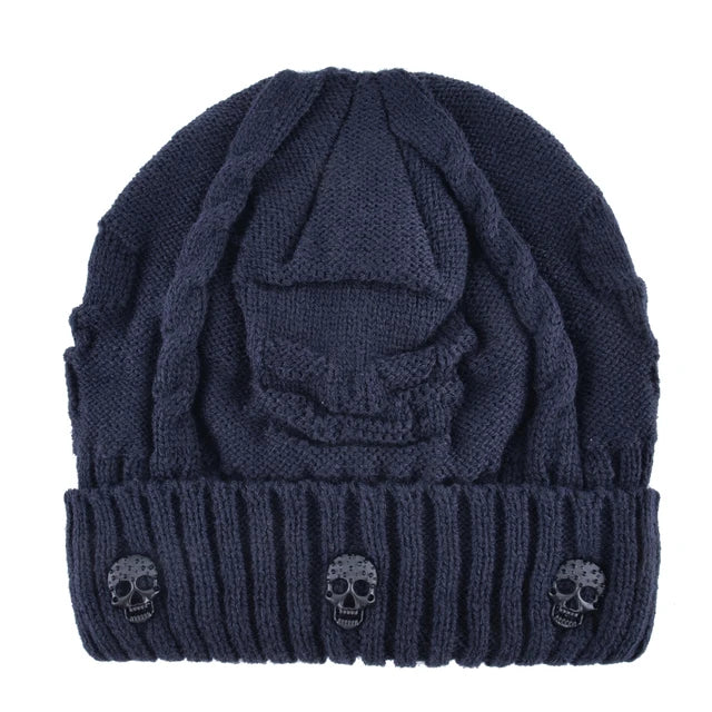Men's Skull Beanie - Image 5