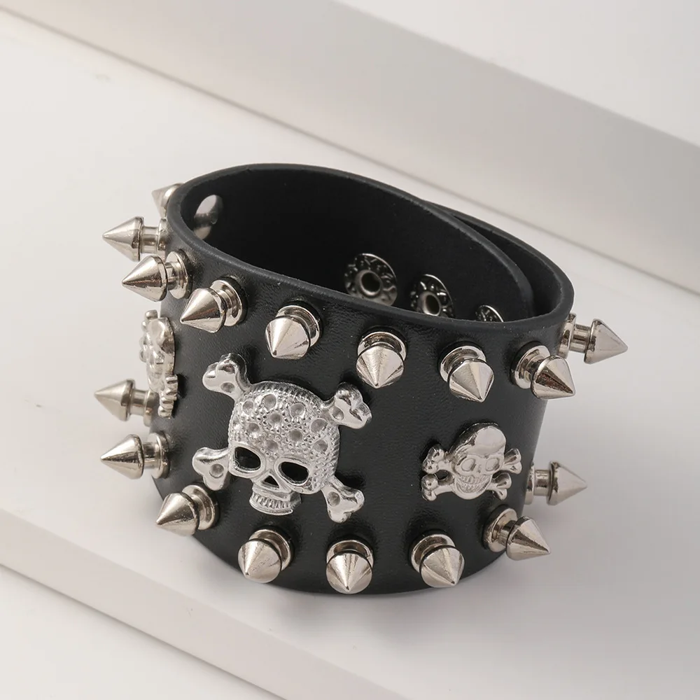 Men's Skull Bracelet - Image 2
