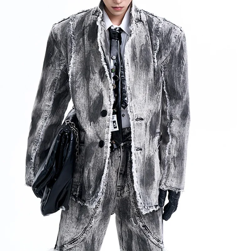Men's Vintage Denim Jacket - Image 2