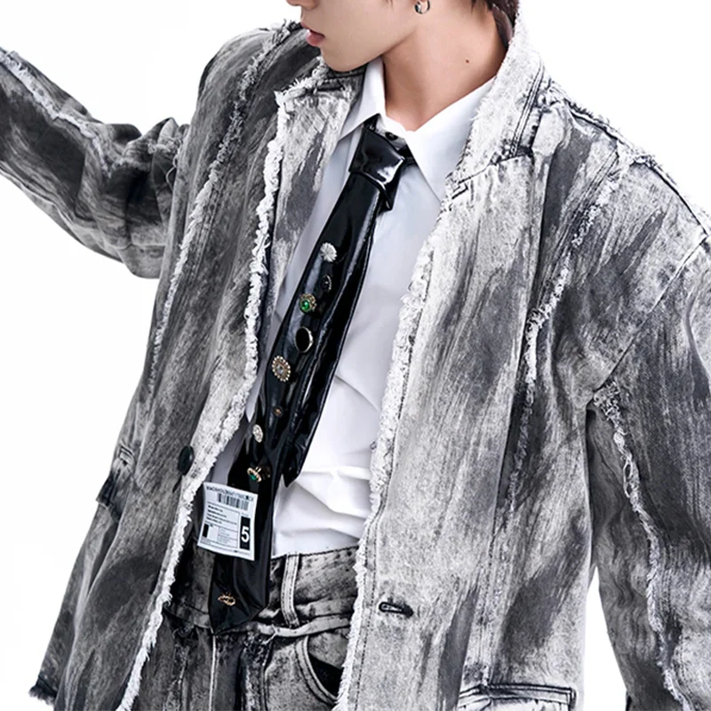 Men's Vintage Denim Jacket - Image 3