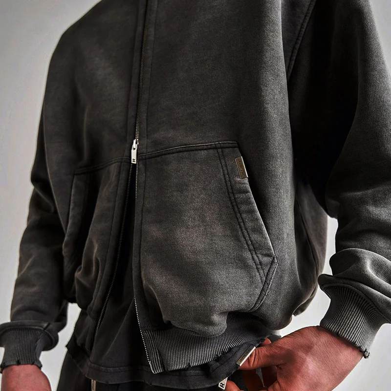 Men's Washed Hoodie - Image 3