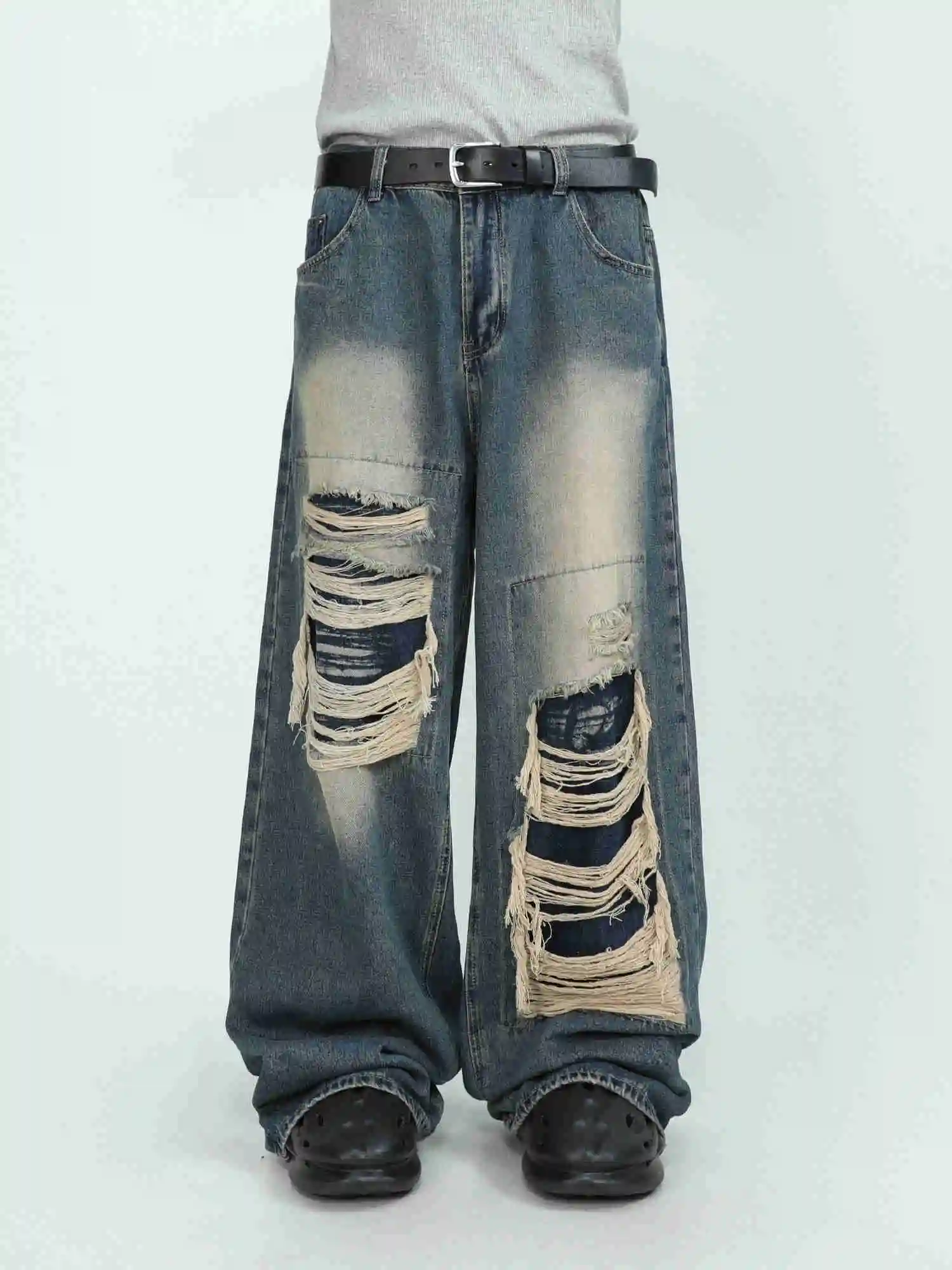 Men's Wide Leg Pants - Image 3
