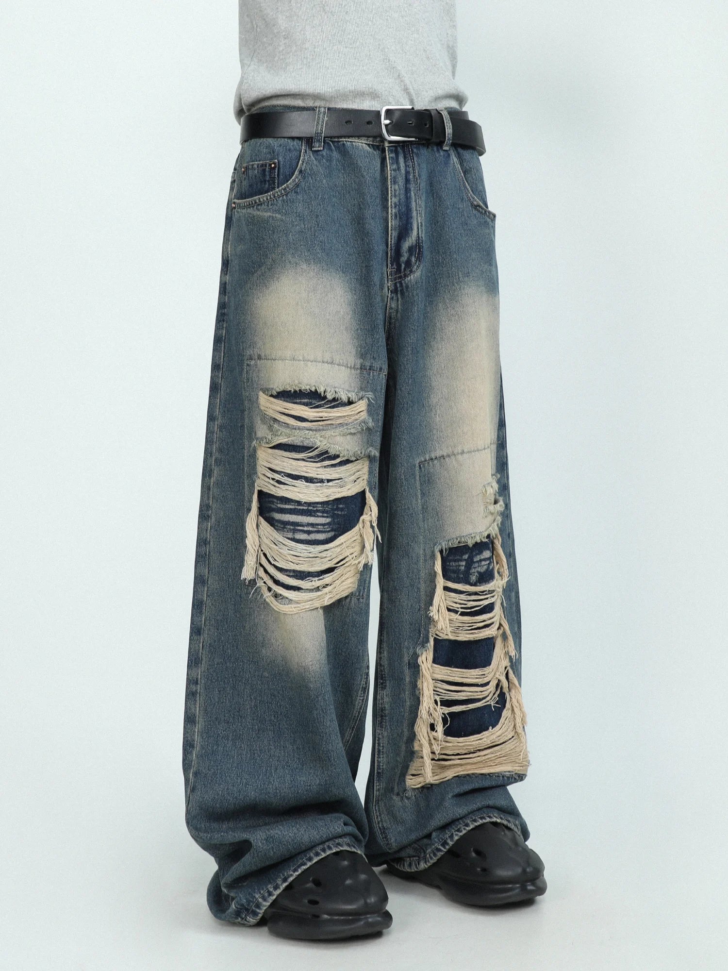 Men's Wide Leg Pants - Image 4