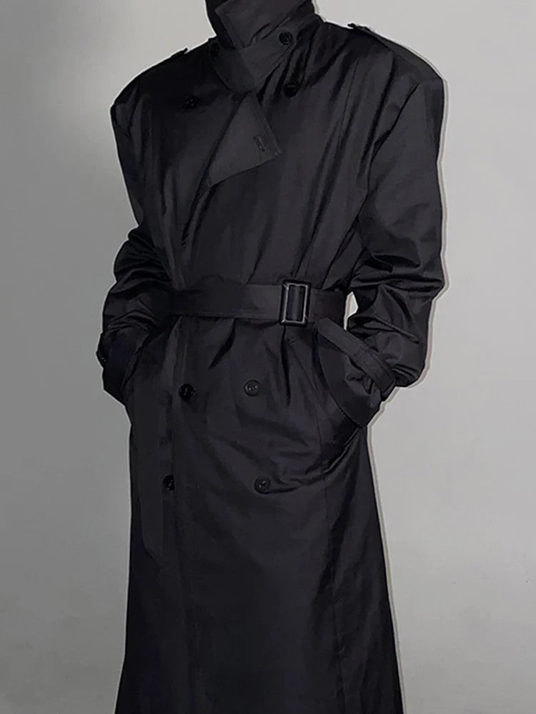 Men's Windproof Trench Coat