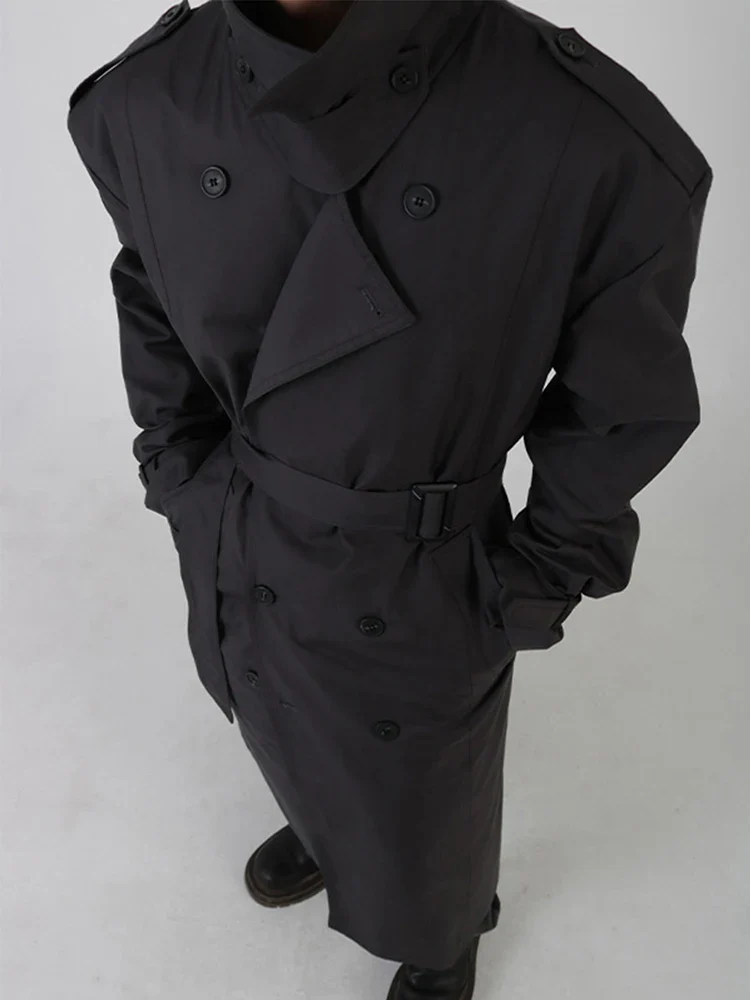 Men's Windproof Trench Coat - Image 2