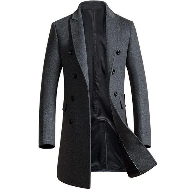 Men's Wool Coat - Image 2
