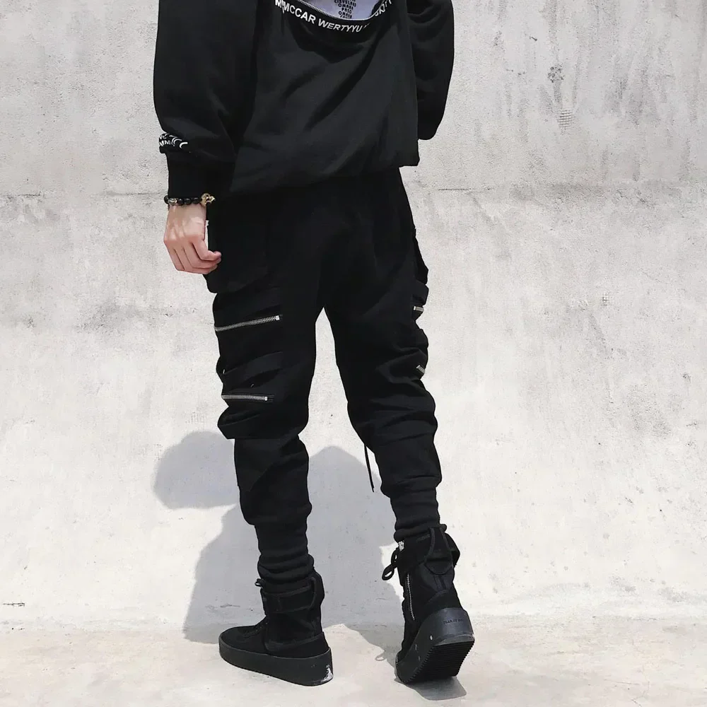 Men's Zipper Joggers - Image 3