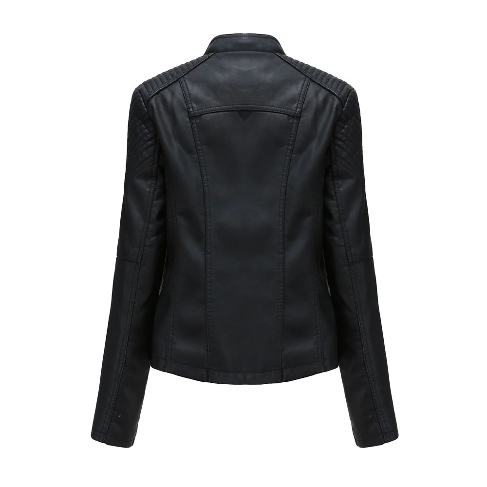 Midnight Leather Jacket - Image 2