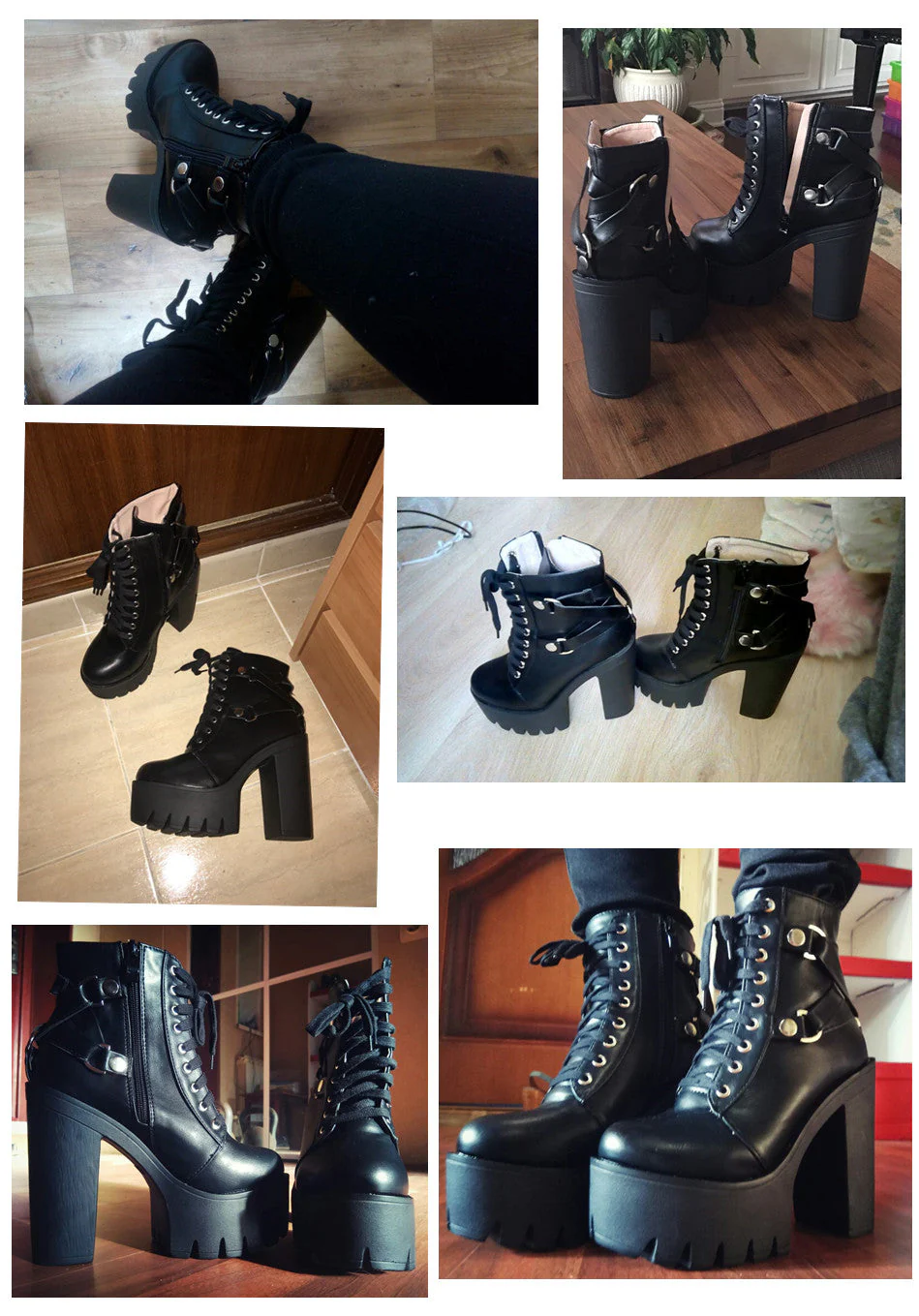 Militant Goth Combat Boots - Image 13