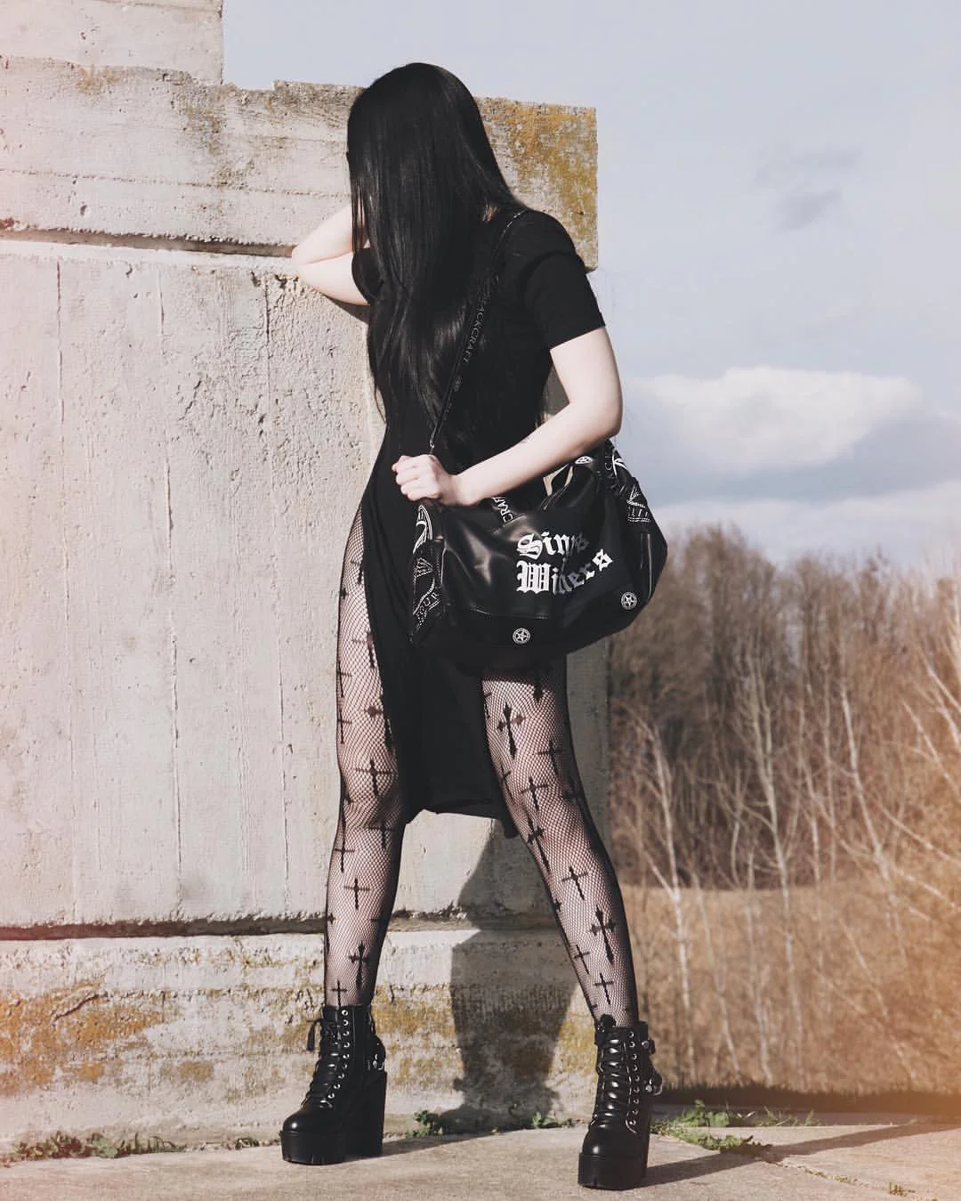 Militant Goth Combat Boots - Image 2