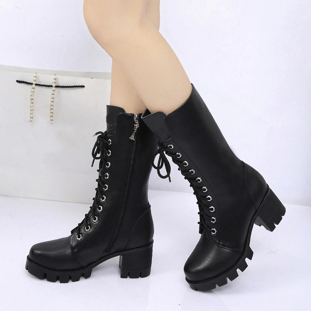 Military Madam Boots - Image 15