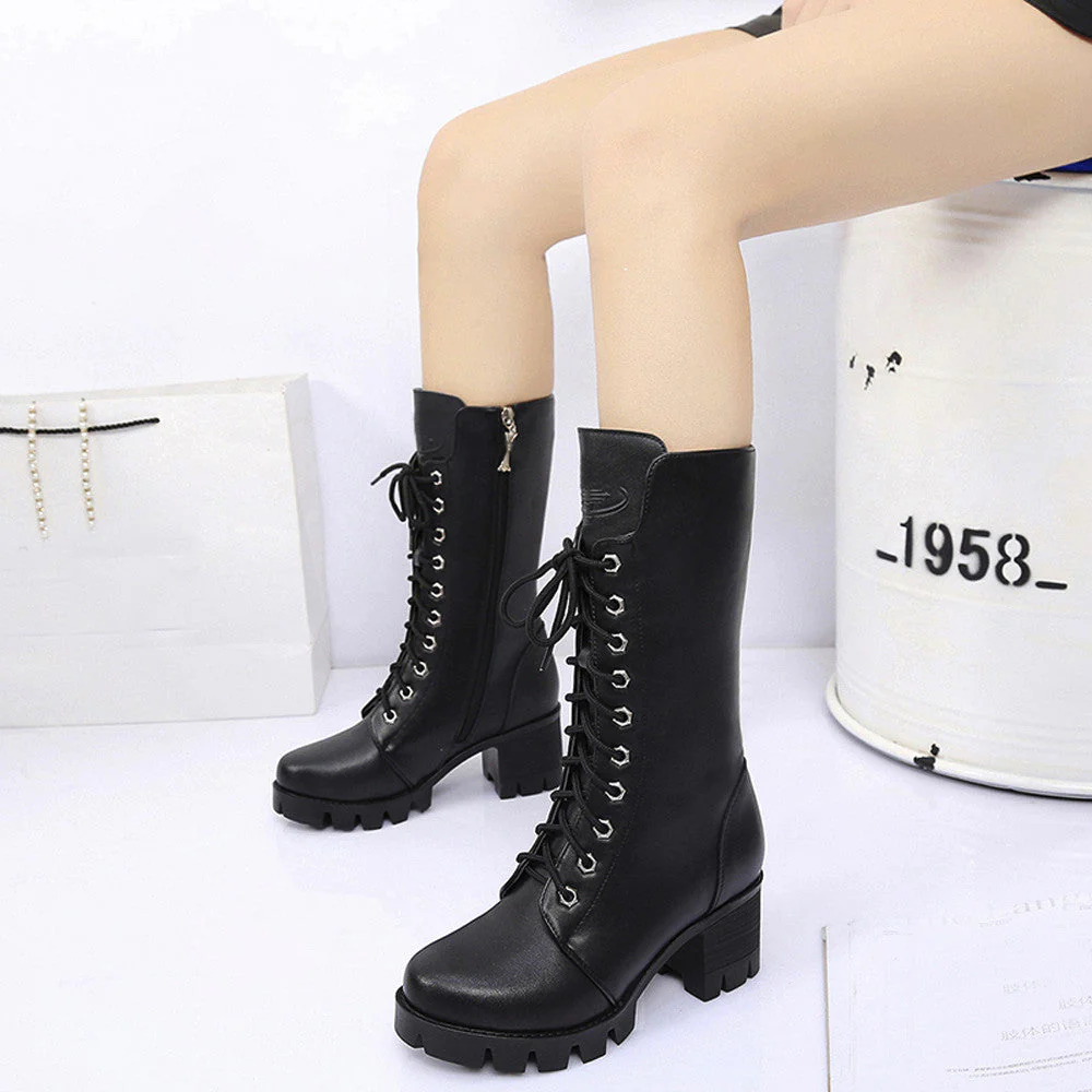 Military Madam Boots - Image 3