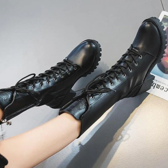 Military Madam Boots - Image 4