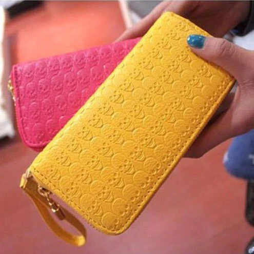 Skull Embossed Wallet - Image 11