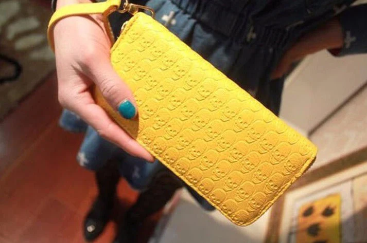 Skull Embossed Wallet - Image 13