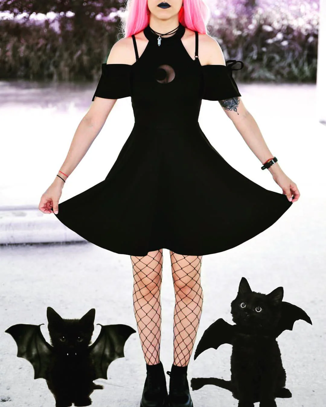Moon Mini Dress - Image 3