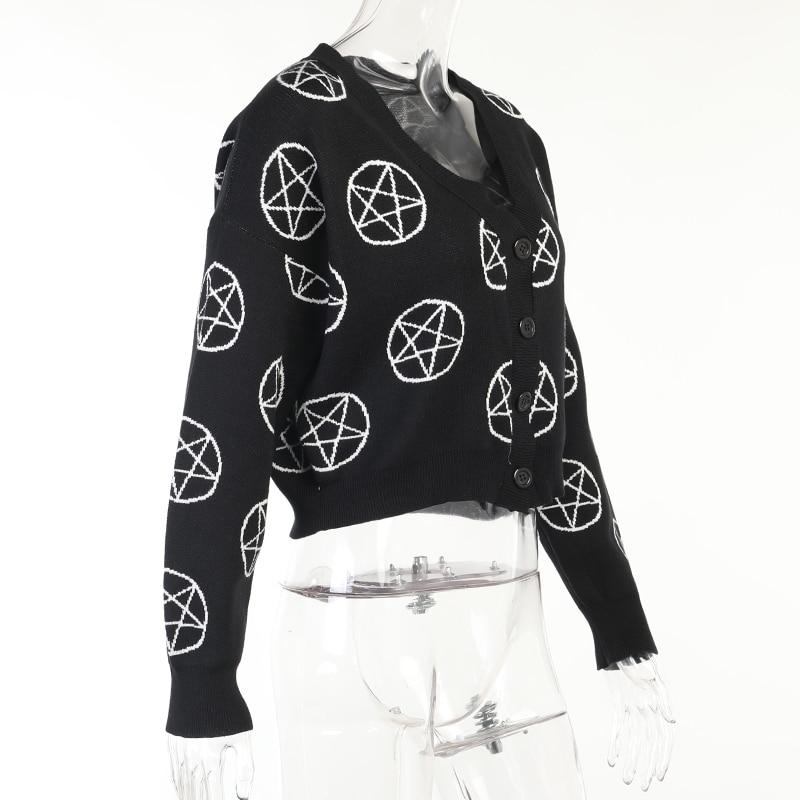 Pentagram Cardigan - Image 2
