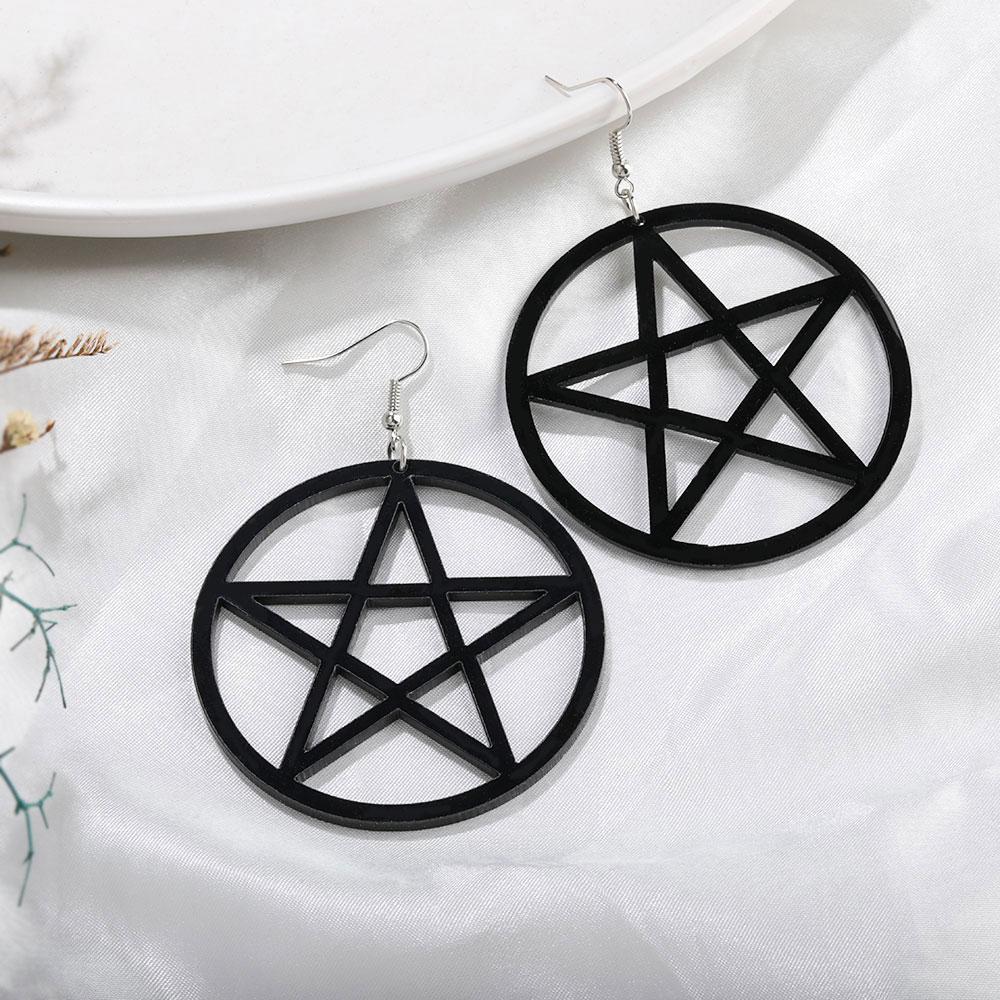 Pentagram Earrings - Image 3