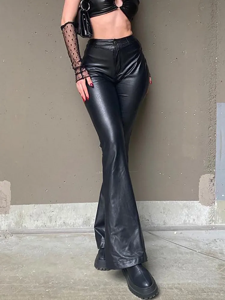 Pu Leather Pants - Image 2