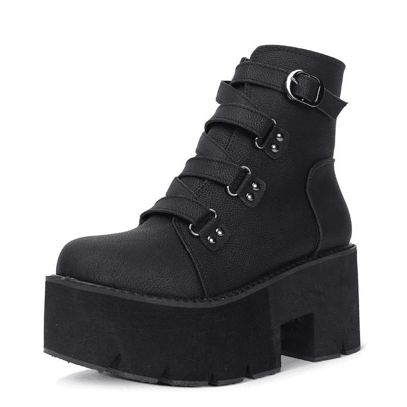 Punk Gothic Boots - Image 2