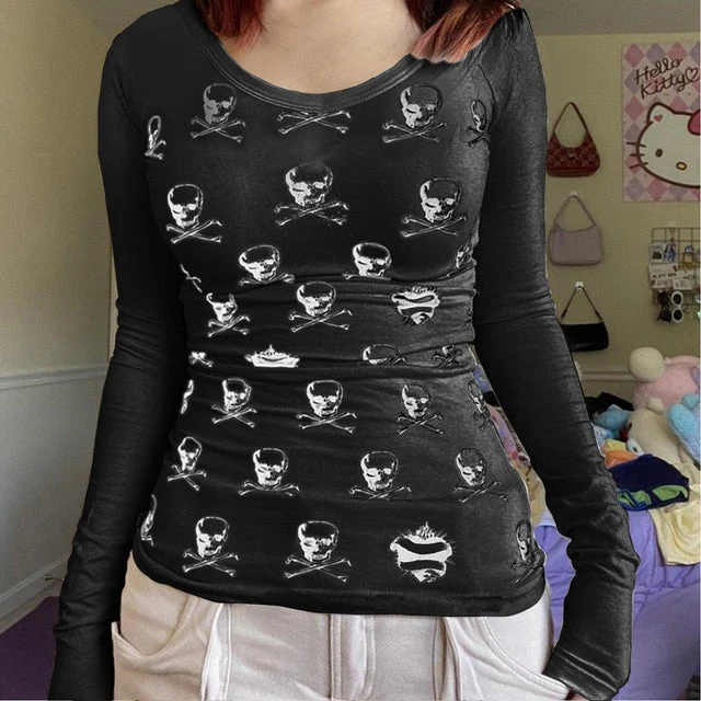 Retro Skull Shirt - Image 2
