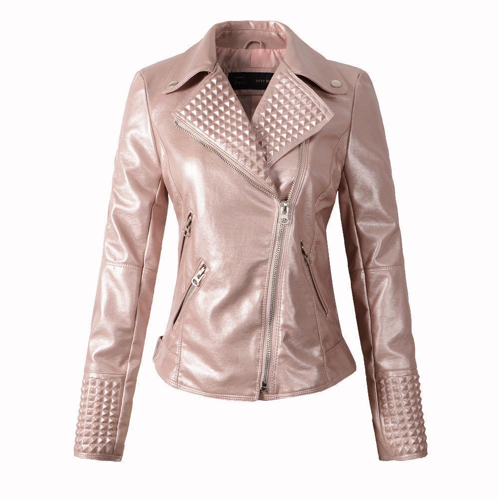 Sheeny Leather Jacket - Image 3