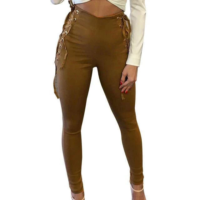 High Waist Gothic Leggings - Image 2
