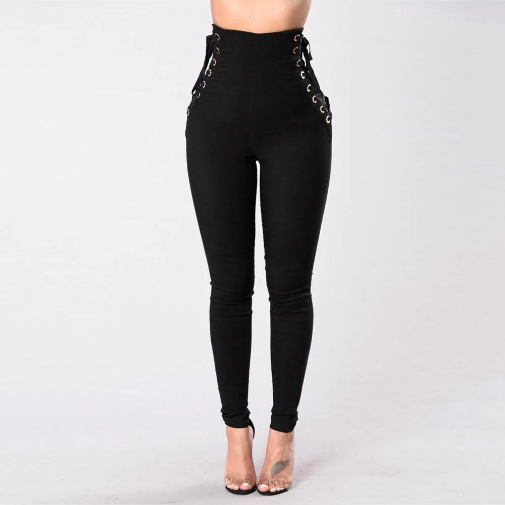 High Waist Gothic Leggings - Image 4