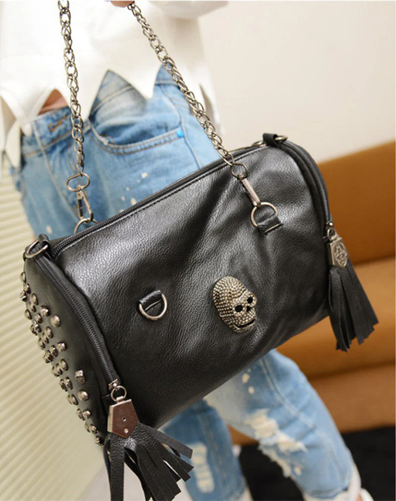 Skull Boho Bag - Image 4
