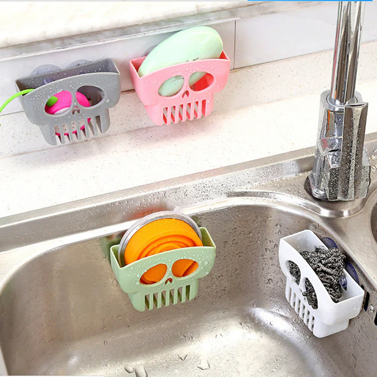 Skull Dish Sponge Holder - Image 3