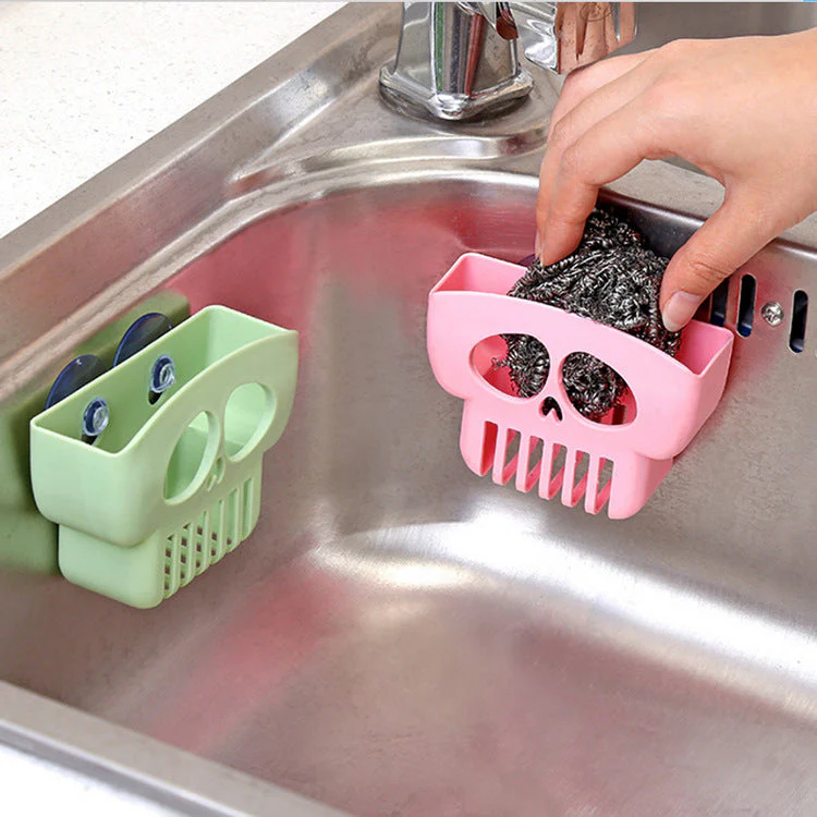 Skull Dish Sponge Holder - Image 4