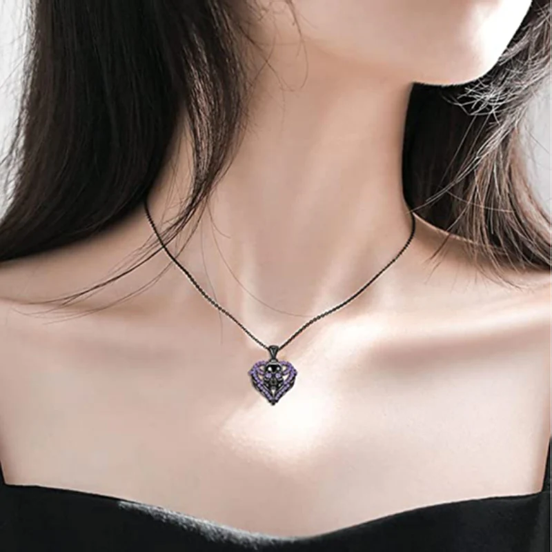 Skull Heart Pendant - Image 4