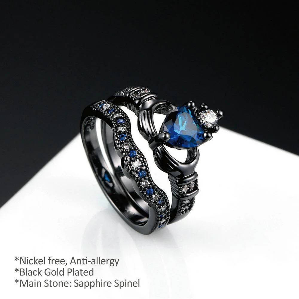 Gothic Heart Ring - Image 3