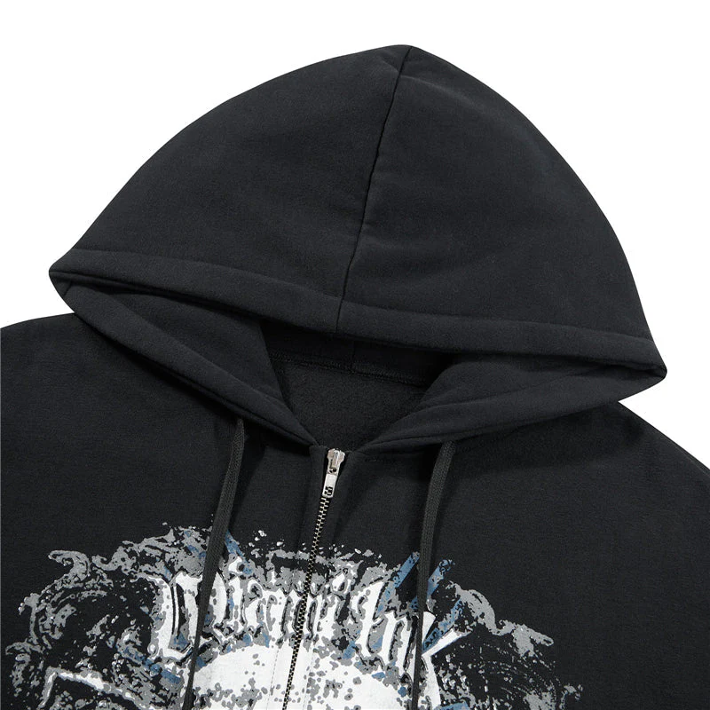 Oversize Skull Hoodie - Image 5