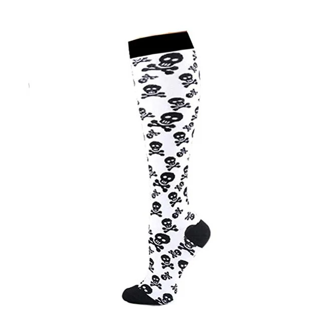 Skull Knee Socks - Image 2
