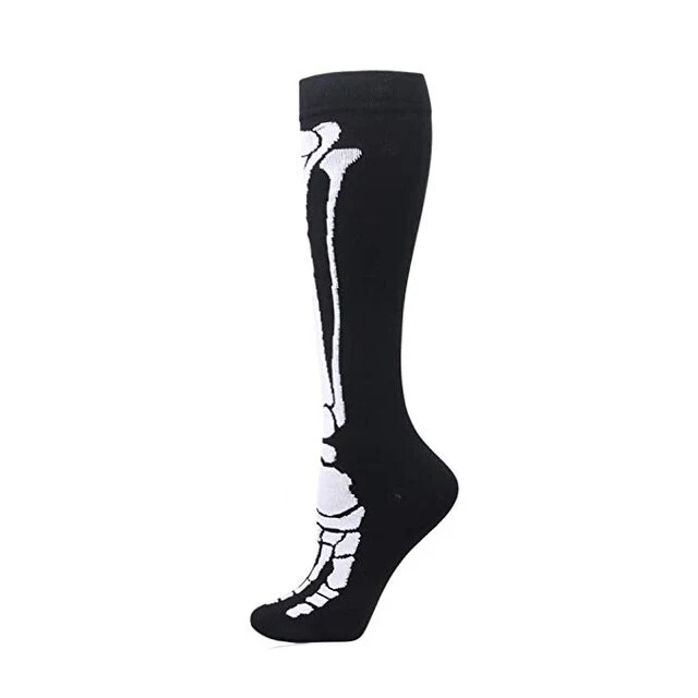Skull Knee Socks - Image 3
