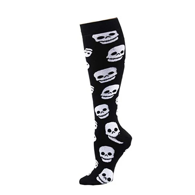 Skull Knee Socks - Image 5