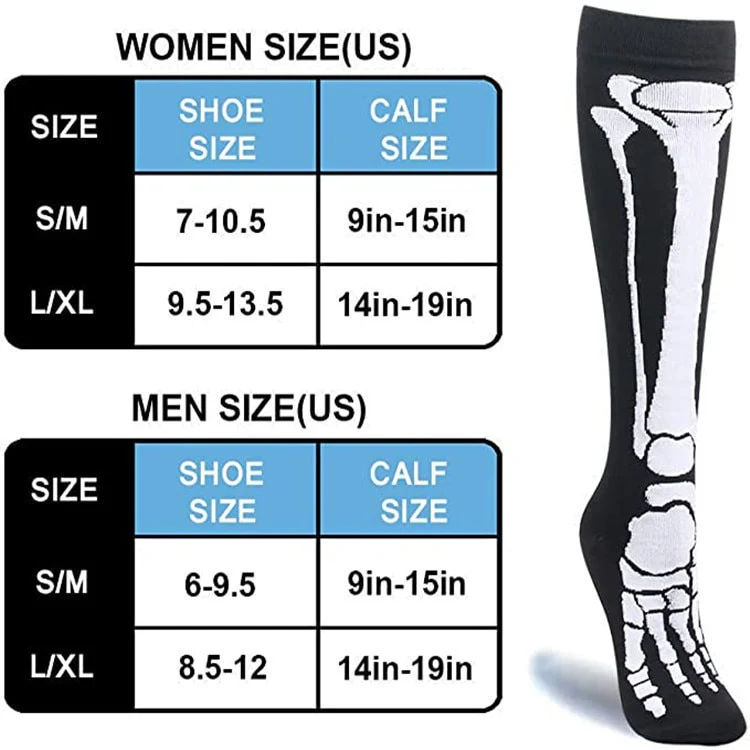 Skull Knee Socks - Image 6