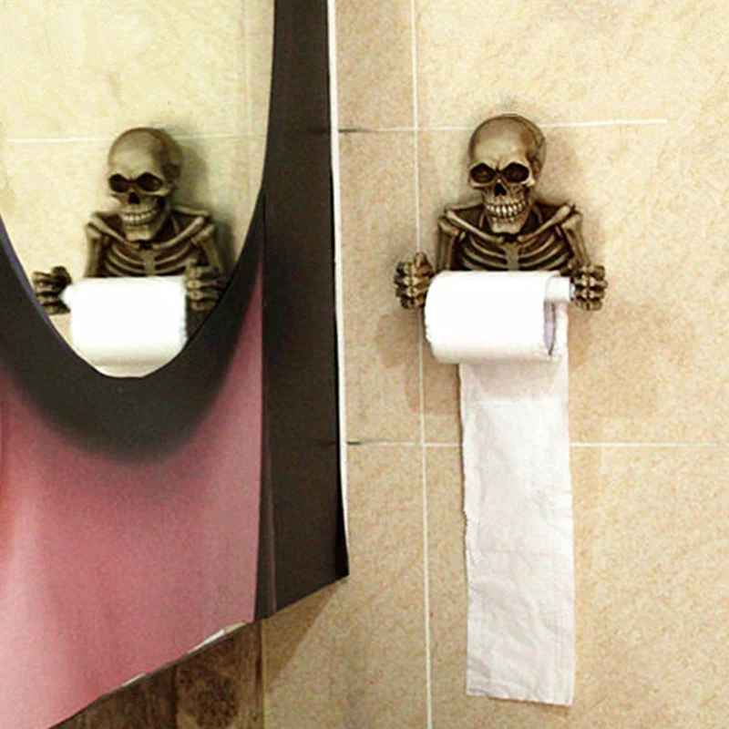Skull Paper Roll Holder - Image 4