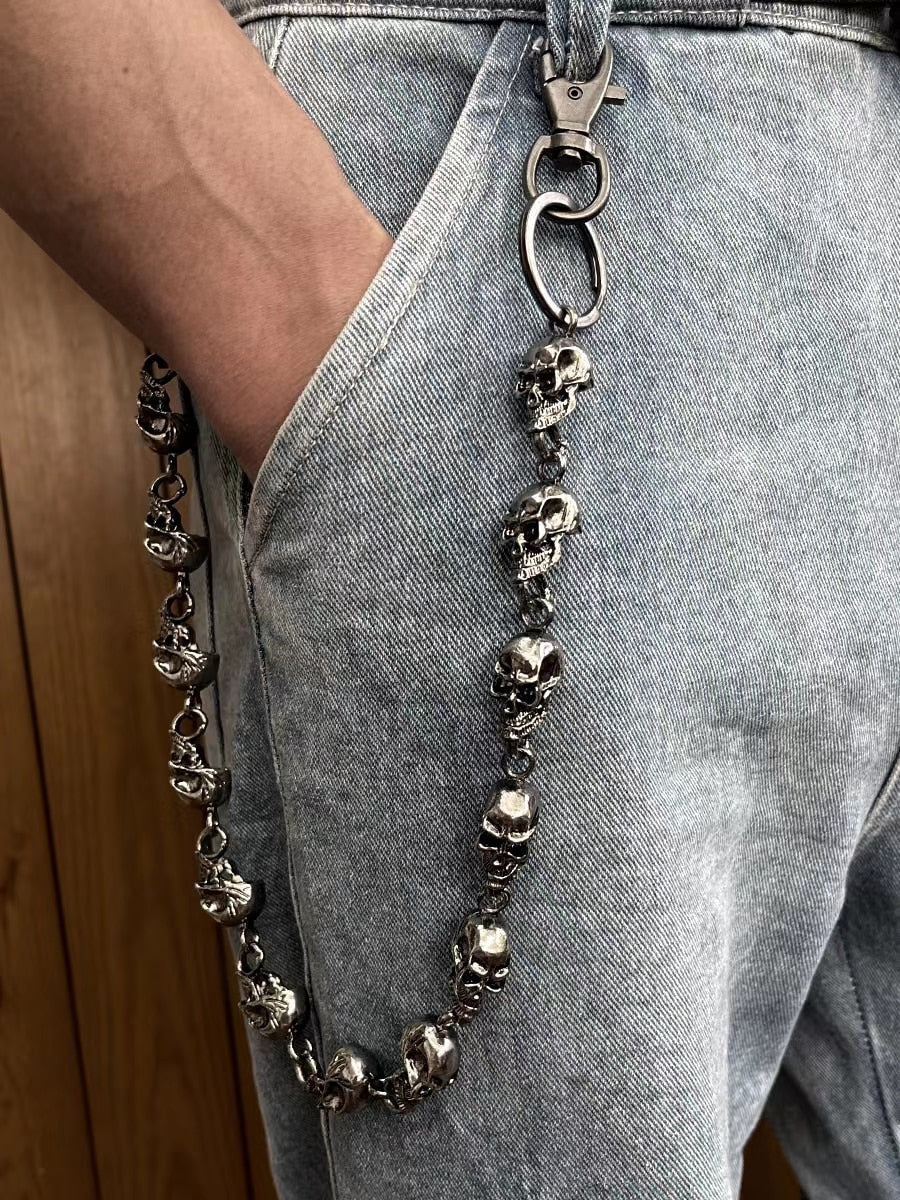 Skull Wallet Chain - Image 2