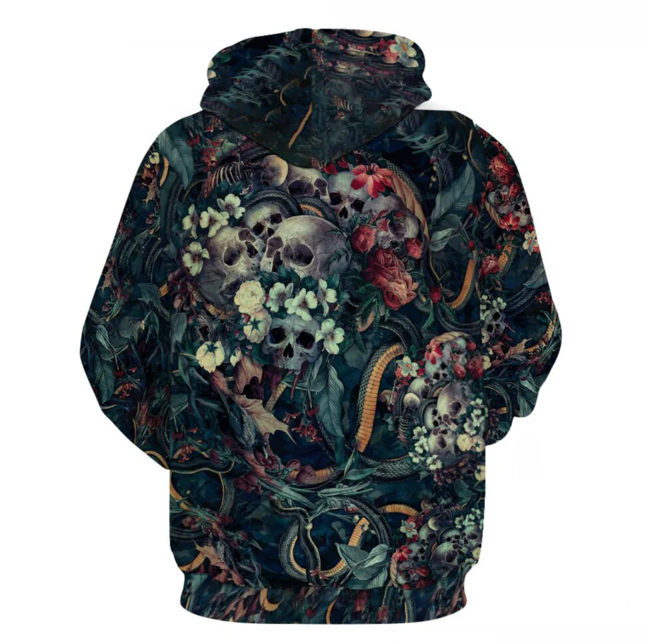 Skull Wilderness Hoodie - Image 2