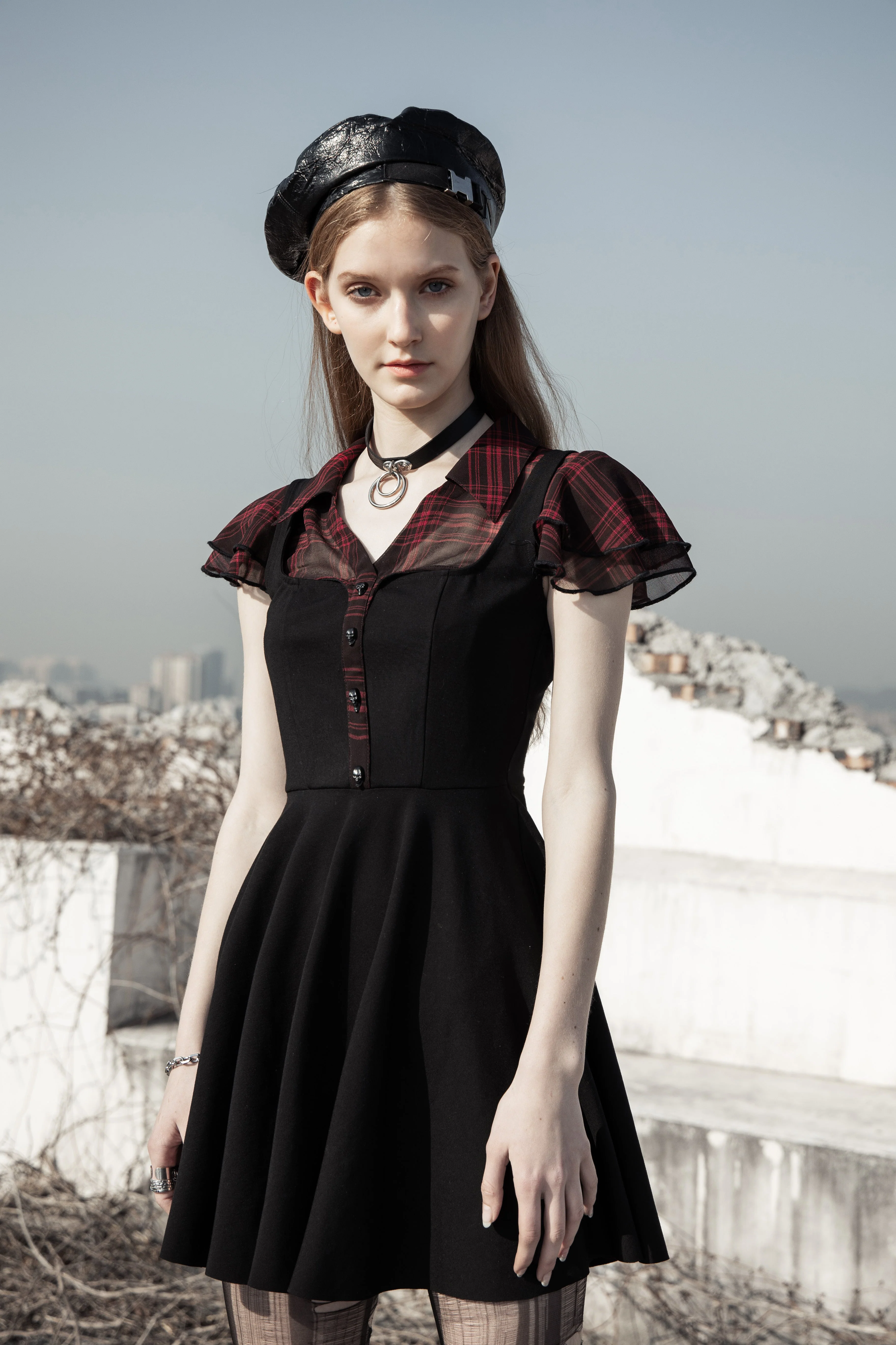 Skully Mini Dress - Image 5