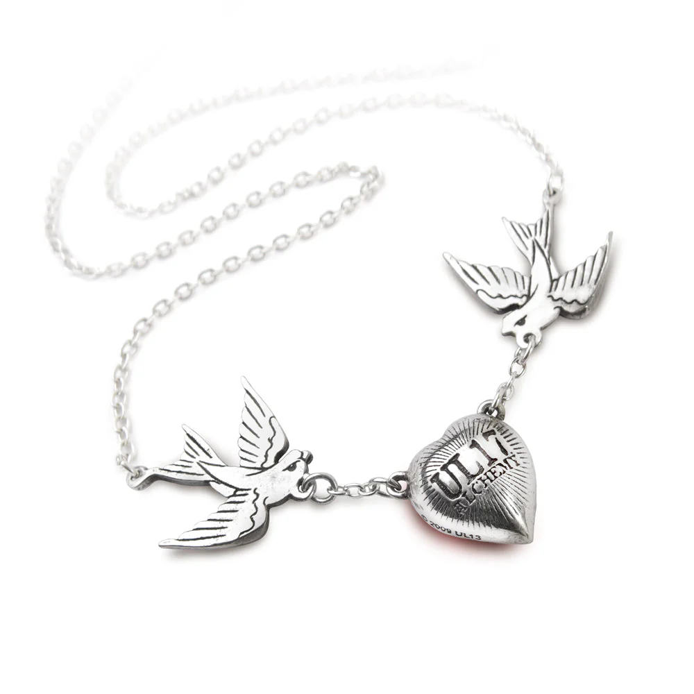 Swallow Heart Necklace - Image 3