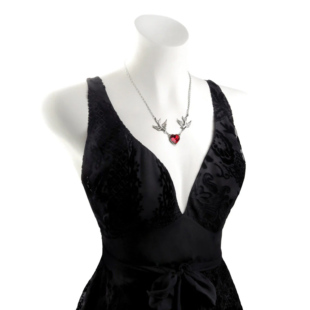 Swallow Heart Necklace - Image 4