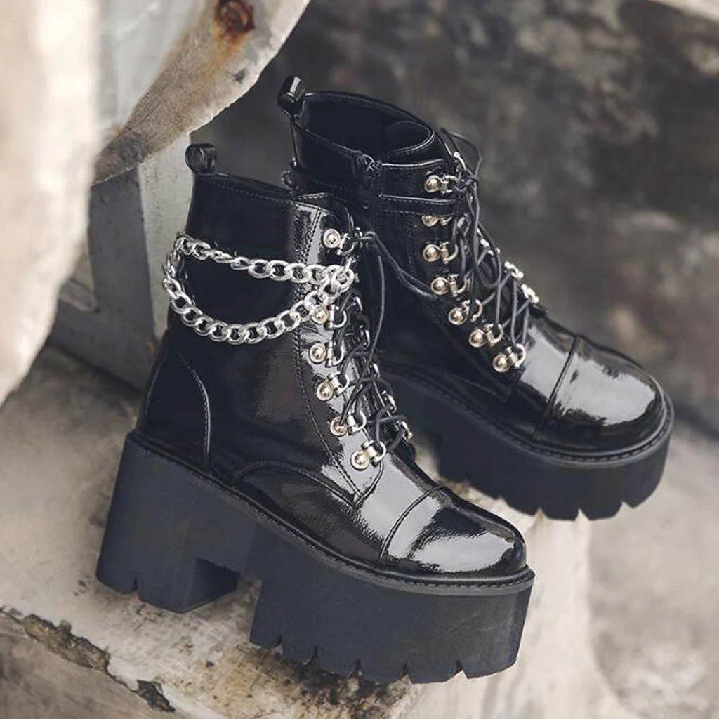 The Ankle Chain Boots - Image 10