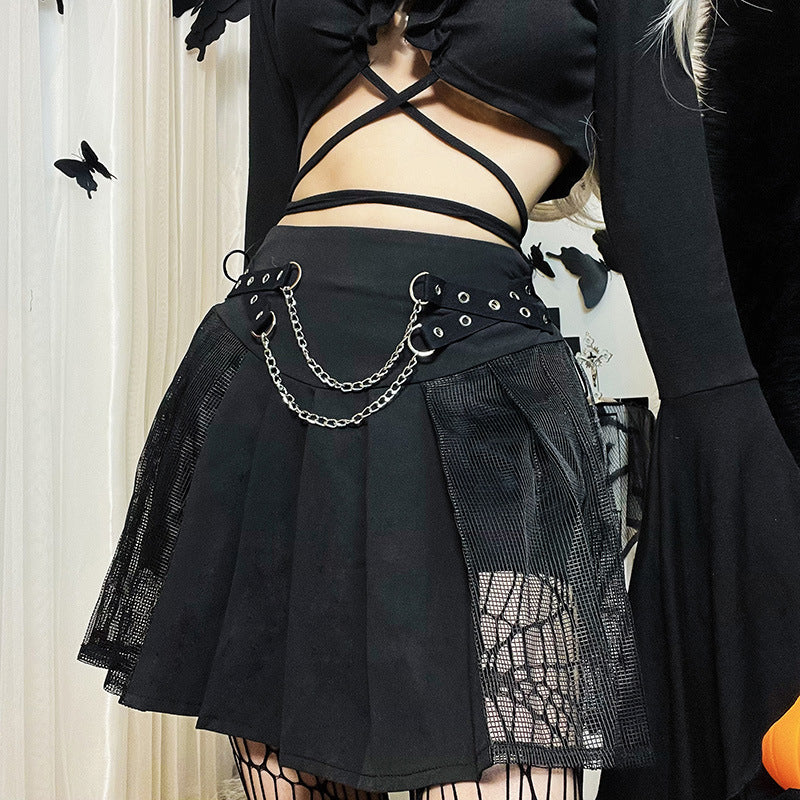 'The Bella' Boho Grunge Skirt - Image 3
