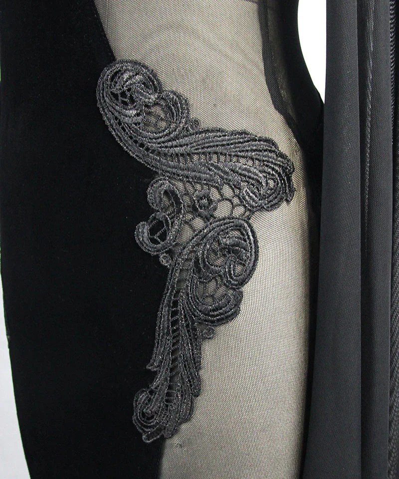 The Black Vamp Dress - Image 13